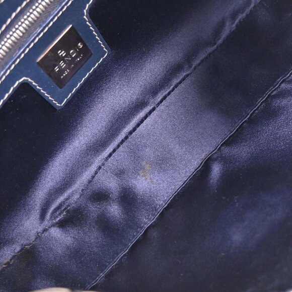 Fendi Gray Zucchino Baguette Handbag 2321- - Picture 8 of 10